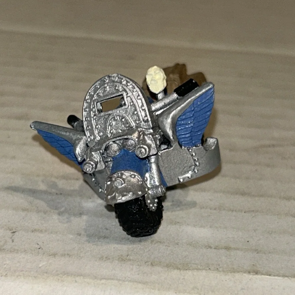 Ral Partha Metal Miniature Futuristic Motorcycle Space Marines Warhammer Painted